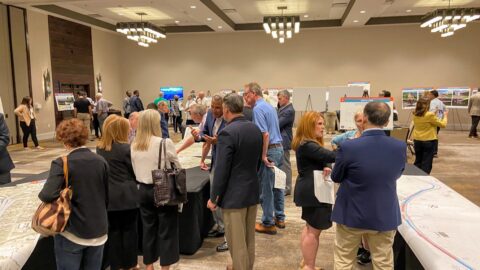 Photo of attendees at March 7, 2023 public meeting.
