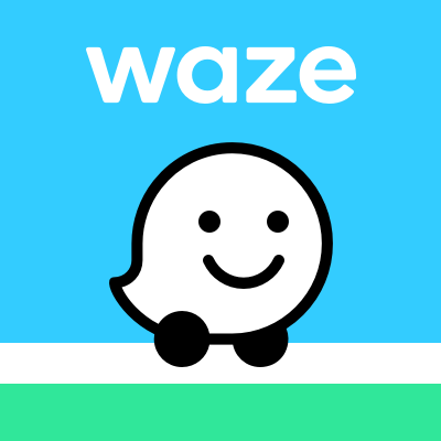 logo for Waze service